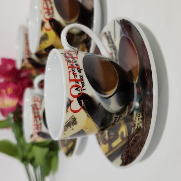 Expresso Cup & Saucer Set - Picture 4 of 13